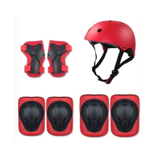 Foto 2 | Foto 2 | Set De Protección Para Casco Rodilleras Coderas Cubremanos Kit - Venta Internacional.