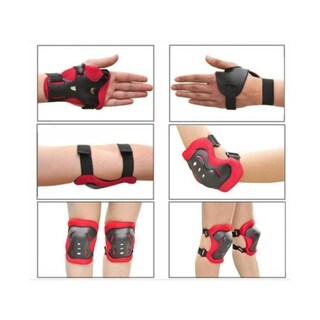 Foto 4 | Foto 4 | Set De Protección Para Casco Rodilleras Coderas Cubremanos Kit - Venta Internacional.