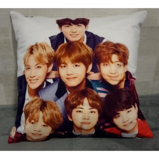 Foto 5 | Foto 5 | Cojín De Felpa K-pop De 45 X 45 Cm Con Relleno - Venta Internacional.