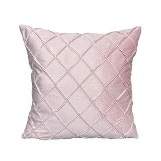 Foto 2 | Foto 2 | Funda De Cojín Fundasa Rombo Design Velvet 43 X 43 Cm  Color Rosa  Paquete De 2 - Venta Internacional.