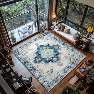 Foto 5 | Foto 5 | Alfombrilla De Terciopelo De 90 X 150 Cm Para El Hogar Sofá Dormitorio Nórdico Retro - Venta Internacional.