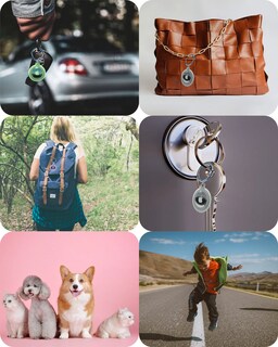 Foto 2 | Foto 2 | Llavero Airtag Swincho Con Soporte Para Airtag Paquete De 4 Unidades Apple Airtag - Venta Internacional.