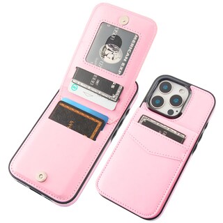 Foto 1 | Foto 1 | Funda Tipo Cartera Kihuwey Compatible Con Iphone 16 Pro De 6 3 Pulgadas Color Rosa - Venta Internacional.