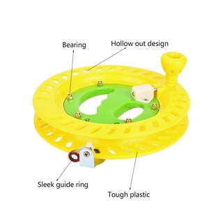 Foto 7 | Foto 7 | Soporte Para Carrete Kite Line Winder Demeras 22 Cm Plástico - Venta Internacional.