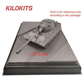 Foto 3 | Foto 3 | Set De Bases Para Dioramas Kilokits 1/35 1/72 Plastic Bricked Street - Venta Internacional.