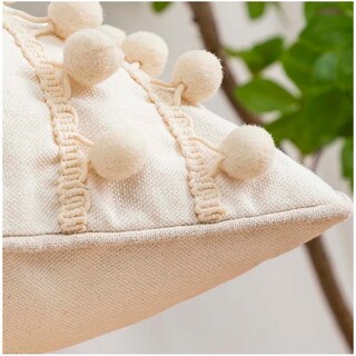 Foto 2 | Foto 2 | Paquete De Fundas De Cojín Diseño Bohemio 45 X 45 Cm Algodón Hecho A Mano - Venta Internacional.