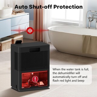 Foto 4 | Foto 4 | Deshumidificador Ninesky H2 Para El Hogar 2900 Ml/d 800 Pies Cuadrados Con Apagado Automático - Venta Internacional.