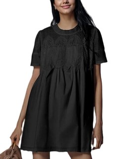 Foto 1 | Foto 1 | Vestido Vaoyiu Mini De Encaje A Ganchillo Para Mujer Talla S - Venta Internacional.