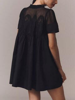 Foto 2 | Foto 2 | Vestido Vaoyiu Mini De Encaje A Ganchillo Para Mujer Talla S - Venta Internacional.