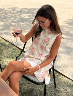 Foto 3 | Foto 3 | Vestido Bqdcqb Sin Mangas Con Estampado Floral De Verano Para Mujer - Venta Internacional.