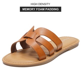 Foto 2 | Foto 2 | Slide Sandals Mazeskin Para Mujer  Espuma Viscoelástica  Banda En H  Piel - Venta Internacional.