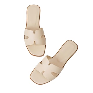 Foto 2 | Foto 2 | Slide Sandals Stratuxx Kaze Vestido Plano Con Punta Abierta Para Mujer  Negro - Venta Internacional.