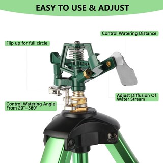 Foto 4 | Foto 4 | Aspersor De Jardín Irrstpro Green De Aleación De Zinc Water Bird Paquete De 2 - Venta Internacional.