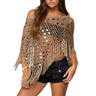 Foto 1 | Foto 1 | Ropa De Playa De Punto Ligero Argeousgor Para Mujer - Venta Internacional.