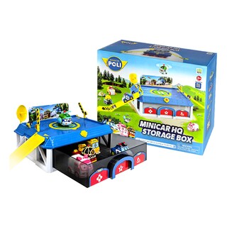 Foto 1 | Foto 1 | Toy Playset Robocar Poli Let's Go Headquarter Con Sótano - Venta Internacional.