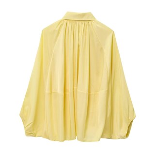 Foto 2 | Foto 2 | Chaqueta Xunger Puffed Bomber Para Mujer Color Amarillo Talla M - Venta Internacional.