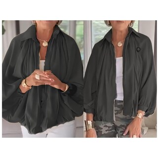 Foto 3 | Foto 3 | Chaqueta Xunger Puffed Bomber Para Mujer Color Negro Talla L - Venta Internacional.