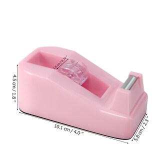 Foto 3 | Foto 3 | Dispensador De Cinta Adhesiva Yiautao Soporte Para Rollos De Escritorio Color Rosa - Venta Internacional.