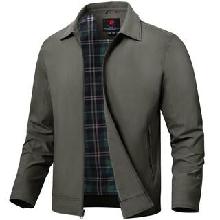 Foto 1 | Foto 1 | Chaqueta Cortavientos Ligera Tbmpoy Para Hombre Color Gris Antracita Xxxl - Venta Internacional.