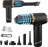 Aspirador De Mano Pato 15000pa 6 En 1 Inalámbrico Negro - Venta Internacional.