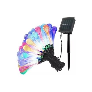 Foto 3 | Foto 3 | Guirnalda Solar Fairy Drops 30 Led 6 M Multicolor - Venta Internacional.