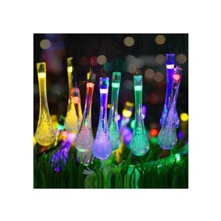 Foto 5 | Foto 5 | Guirnalda Solar Fairy Drops 30 Led 6 M Multicolor - Venta Internacional.