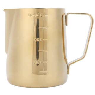 Foto 2 | Foto 2 | Jarra Espumadora De Leche Barismo Coffe De Acero Inoxidable 350 Ml Color Dorado - Venta Internacional.