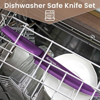 Foto 6 | Foto 6 | Juego De Cuchillos Astercook 12 Piezas De Acero Inoxidable Codificado Por Colores - Venta Internacional.