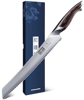 Foto 1 | Foto 1 | Cuchillo Para Pan Hoshanho Japonés De Acero Inoxidable Con Alto Contenido De Carbono De 10 Pulgadas - Venta Internacional.