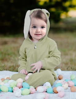 Foto 2 | Foto 2 | Disfraz De Conejito Agqt Para Bebés Y Niños Talla De Pascua De 3 A 6 Meses - Venta Internacional.