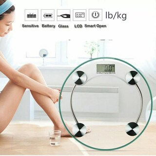 Foto 2 | Foto 2 | Báscula Digital De Baño De Vidrio Templado De 180 Kg - Venta Internacional.