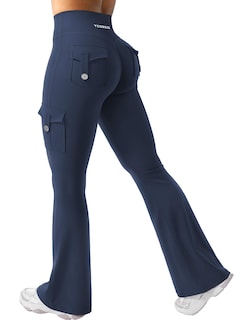 Foto 1 | Foto 1 | Leggins Yeoreo Workout Flare Con Bolsillos Cintura Alta - Venta Internacional.