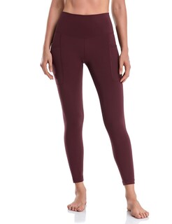 Foto 5 | Foto 5 | Leggins Heynuts Workout Pro 7/8 Con Bolsillos Para Mujer Cassis Xs - Venta Internacional.