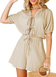Foto 1 | Foto 1 | Romper Fixmatti Summer 2025 Con Cuello En V Gardenia Para Mujer - Venta Internacional.