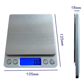 Foto 2 | Foto 2 | Báscula Digital Gramera Lcd 500g X 0.01g - Venta Internacional.