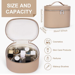 Foto 4 | Foto 4 | Bolsa De Maquillaje Yfgbcx Neceser De Viaje Organizador De Artículos De Tocador - Venta Internacional.