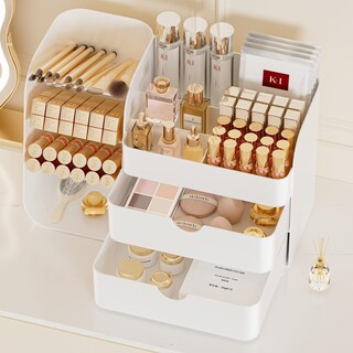 Foto 6 | Foto 6 | Organizador De Maquillaje Booklov Con Portaescobillas Y Cajones - Venta Internacional.