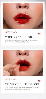 Foto 7 | Foto 7 | Lápiz Labial Lip Gloss Icvc Icvc-02# Hidratante Mate 4 Ml Lagrimeo - Venta Internacional.
