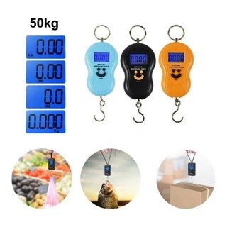 Foto 3 | Foto 3 | Weed Scale Gancho Digital 50 Kg Pantalla Lcd Abs Negro/azul/naranja - Venta Internacional.