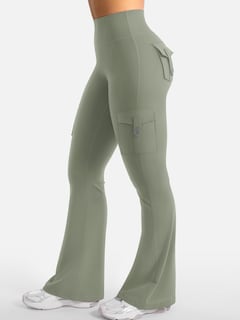 Foto 5 | Foto 5 | Leggins Yeoreo Workout Flare Con Bolsillos Cintura Alta - Venta Internacional.