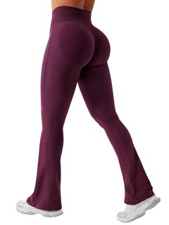 Foto 1 | Foto 1 | Leggins Yeoreo Mini Flare Lilliean Para Mujer Black Cherry M - Venta Internacional.
