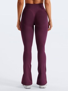 Foto 3 | Foto 3 | Leggins Yeoreo Mini Flare Lilliean Para Mujer Black Cherry M - Venta Internacional.
