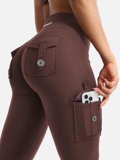 Foto 3 | Foto 3 | Leggins Yeoreo Workout Flare Con Bolsillos Cintura Alta Cargo - Venta Internacional.