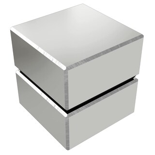 Foto 2 | Foto 2 | Imán Aenl Big Square N42 De Neodimio 40 X 40 X 20 Mm (2 Unidades) - Venta Internacional.