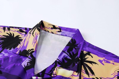 Foto 6 | Foto 6 | Trajes Hawaianos A Juego Cromoncent Family Color Morado Talla Grande - Venta Internacional.