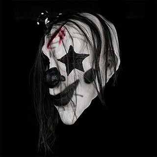 Foto 6 | Foto 6 | Máscara De Payaso De Terror De Halloween Lzlrun Disfraz De Mascarada Aterradora - Venta Internacional.