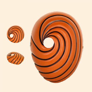 Foto 1 | Foto 1 | Máscara  Cosplay  Anime  Akatsuki  Tobi  Uchiha  Obito Madara  Látex - Venta Internacional.