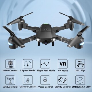 Foto 3 | Foto 3 | Drone 4k Con Cámara Wifi 1080p Hd 120° De Gran Angular - Venta Internacional.