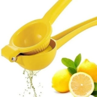 Foto 1 | Foto 1 | Exprimidor Manual De Frutas Exprimidor De Limones 22 Cm Color Amarillo - Venta Internacional.