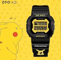 Reloj Pokémon Pikachu Sports Chronograph Para Hombre A Prueba De Agua - Venta Internacional.